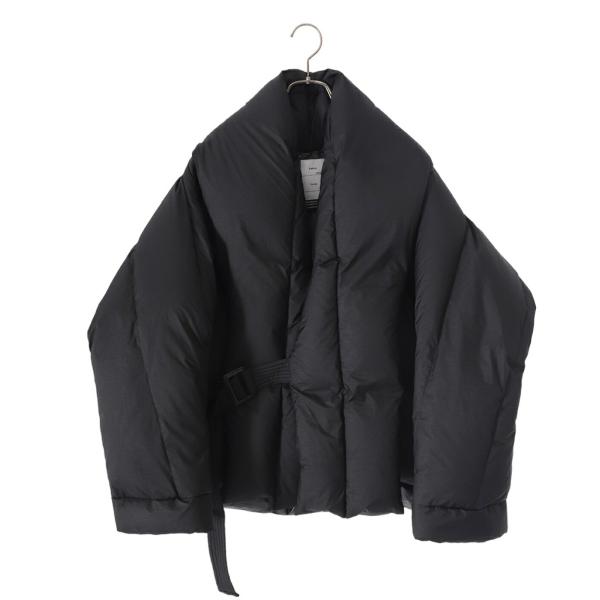 FUMITO GANRYUフミトガンリュウ ナイロンブルゾンブラックジャケット1 FUMITO GANRYU / Deformed MA-1 | JACK in the NET 公式通販