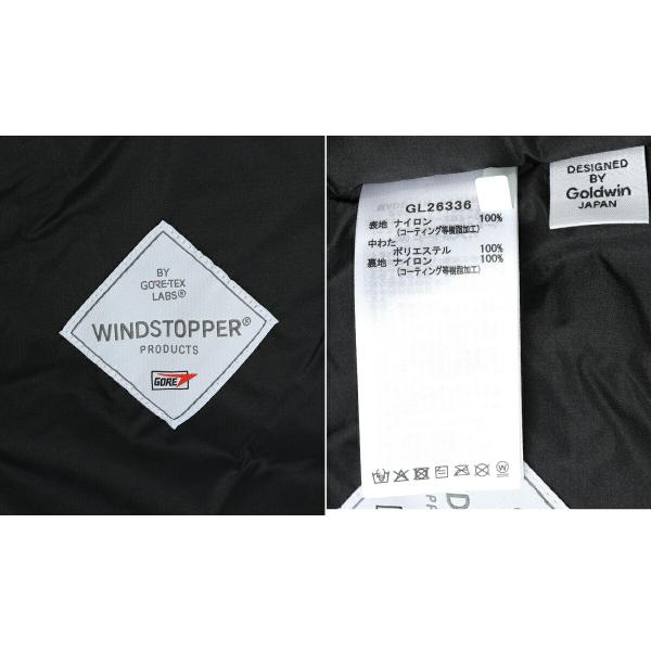 Goldwin / �S�[���h�E�C�� �F WINDSTOPPER Puffy Jacket / �S2�F �F GL26336 ���i�摜3