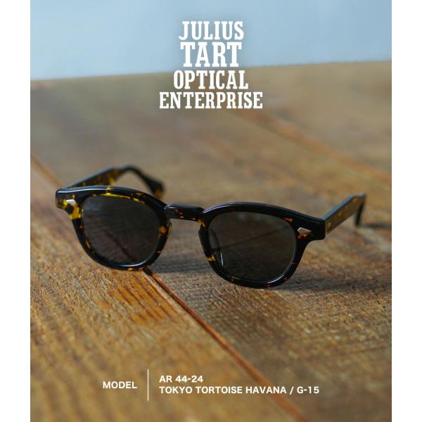 JULIUS TART OPTICAL / ジュリアスタートオプティカル ： AR 44-24 - TOKYO TORTOISE HAVANA / G-15 - ： JTPL-101V-G-15