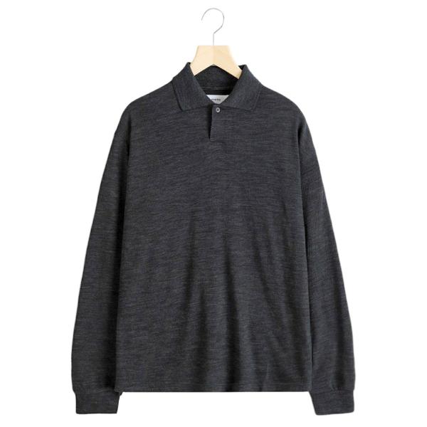 marka sp120's wool cotton knit サイズ3 marka / マーカ ： 1B POLO - sp120's wool cotton knit M24C