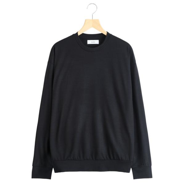 marka / マーカ ： CREW NECK -2/72 WOOL SINGLE JERSEY WASHABLE- / 全2色 ： M25C21CS02C