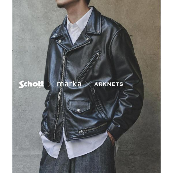 marka（マーカ） ： 別注 Schott x marka for ARKnets DOUBLE RIDERS