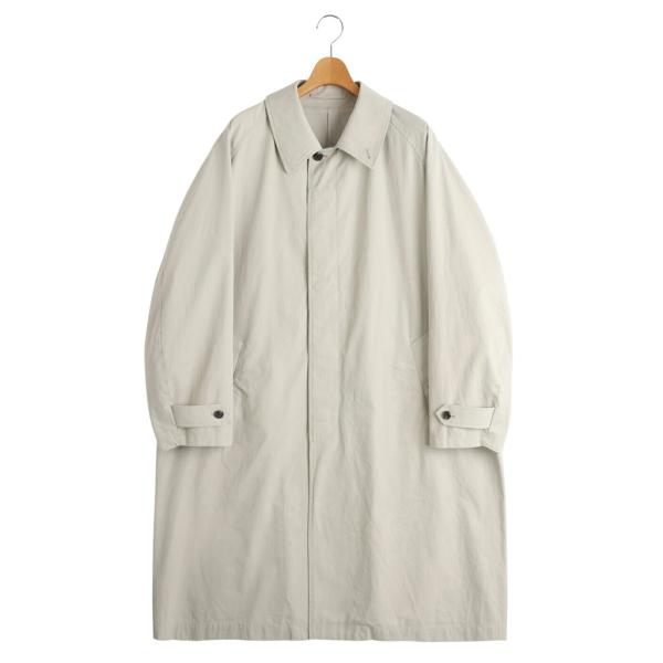 marka（マーカ） ： RAGLAN SLEEVE COAT -ORGANIC COTTON GABARDINE