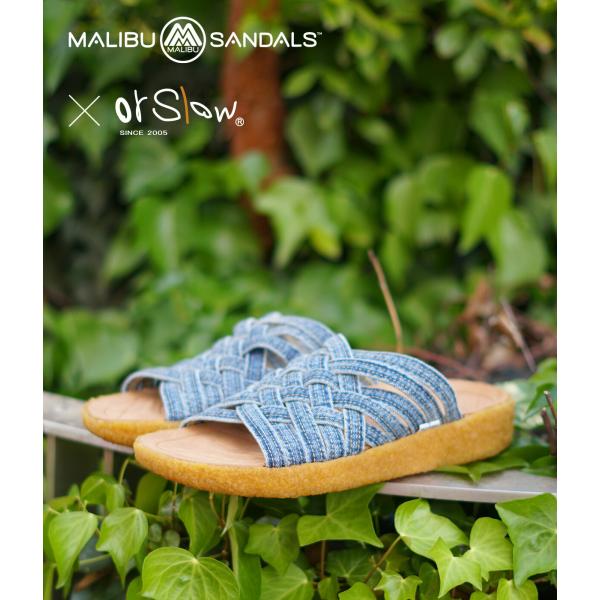 MSOS-0002]MALIBU SANDALS(マリブサンダルズ) ZUMA MALIBU SANDALS / マリブサンダルズ ： ZUMA (DENIM) MSOS-0002
