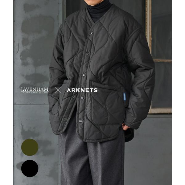 LAVENHAM（ラベンハム） ： 別注 QUILT LINER JACKET MENS / 全2色
