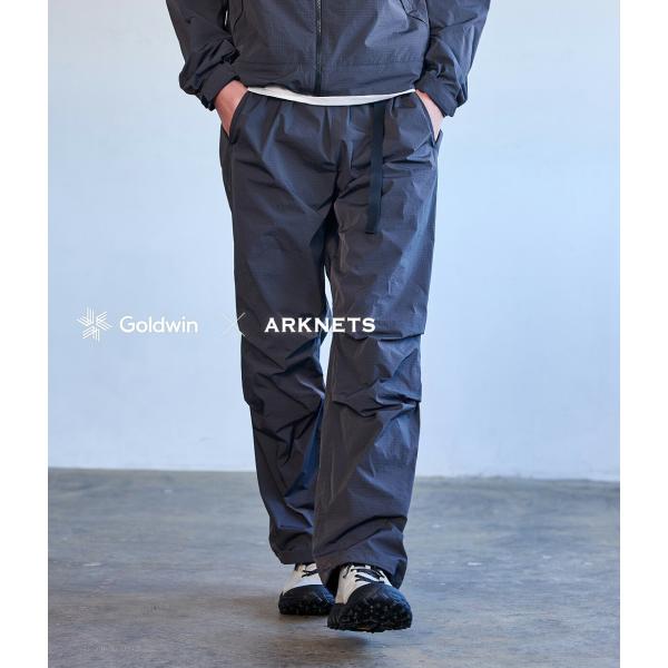 GOLDWIN（ゴールドウイン） ： 別注 Dope Dyed Rip-stop Wide Pants
