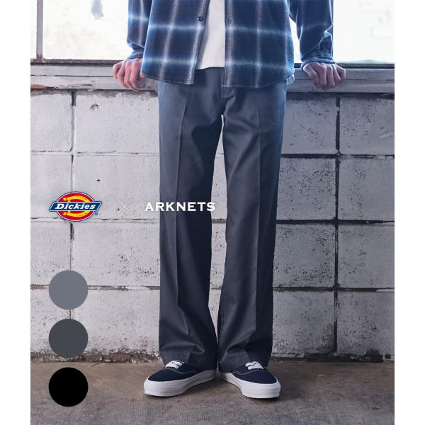 Dickies / ARK（別注）MIDDLE RISE WORK PANTS Dickies（ディッキーズ） ： 別注 MIDDLE RISE T/C WORK PANTS / 全3色