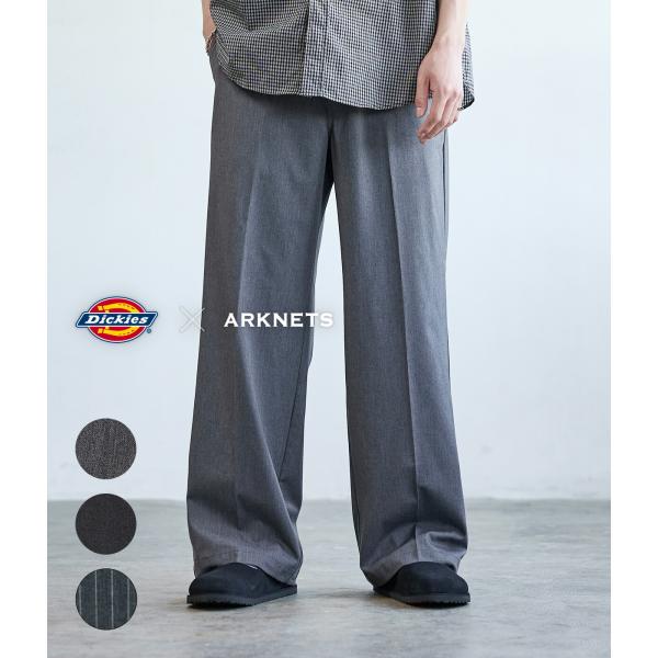 Dickies（ディッキーズ） ： 別注 MIDDLE RISE WORK PANTS / 全3色