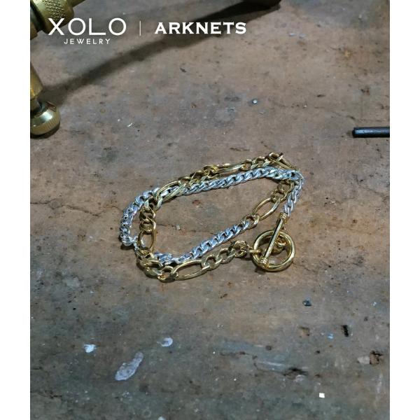 XOLO XOLO JEWELRY / ショロ ジュエリー ： 別注 Double Bracelet
