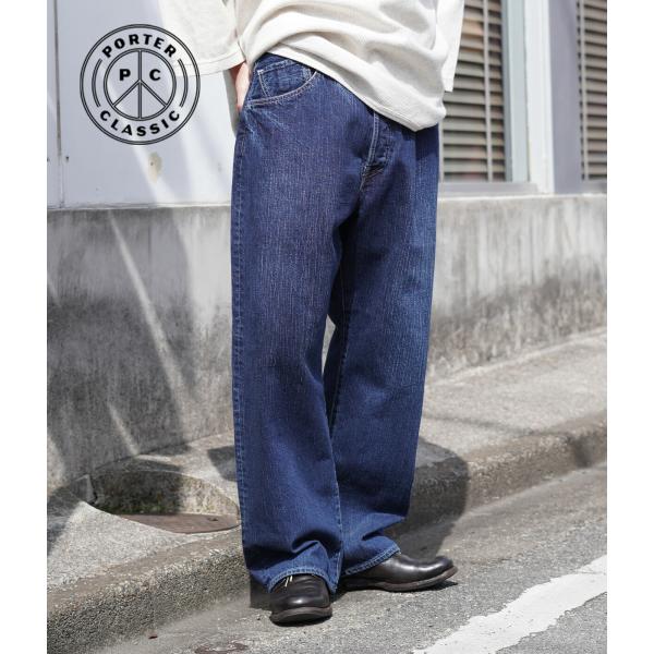 Porter Classic / ポータークラシック ： STEINBECK DENIM PANTS PC 
