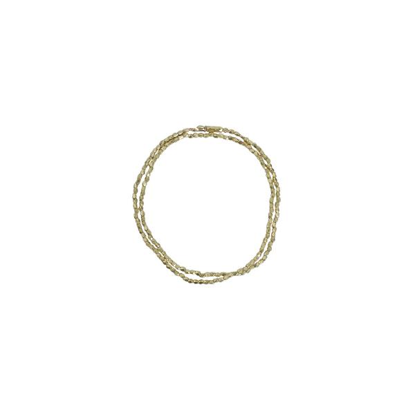 PORTER CLASSIC（ポータークラシック） ： GOLD BEADS DOUBLE BRACELET