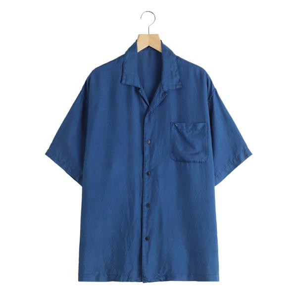 PORTER CLASSIC（ポータークラシック） ： H/W INDIGO SILK SHIRT / 全