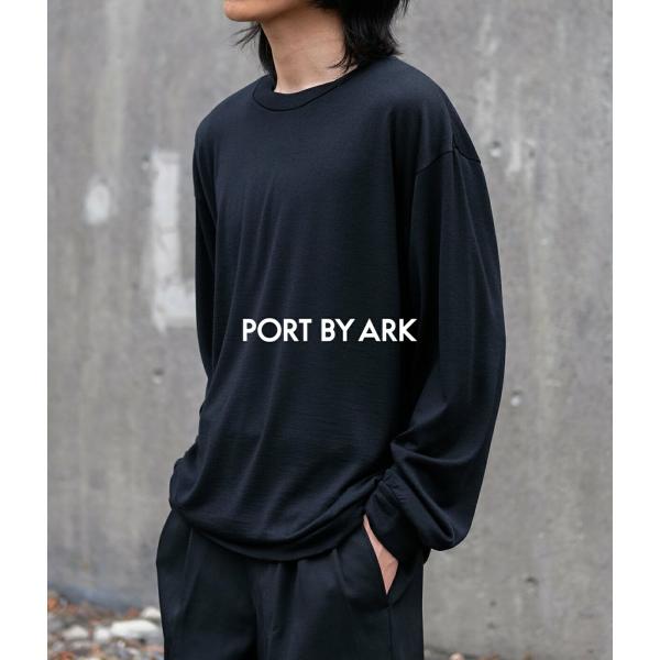 PORT BY ARK PORT BY ARK / ポートバイアーク ： Wool Crew Neck