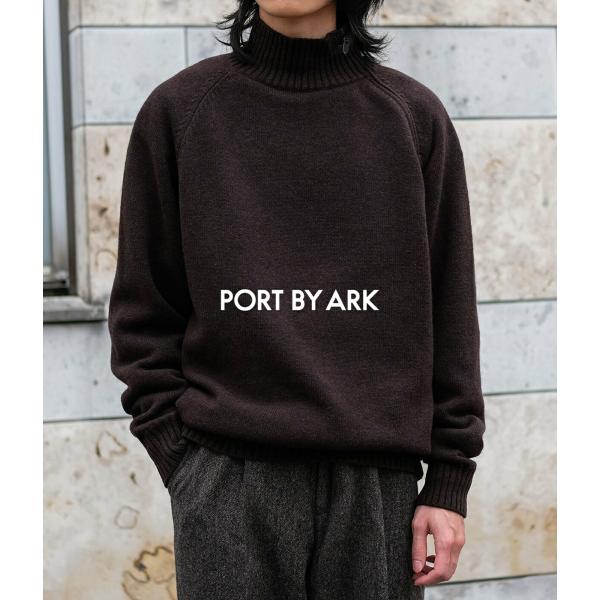PORT BY ARK PORT BY ARK / ポートバイアーク ： Half Zip Knit / 全3