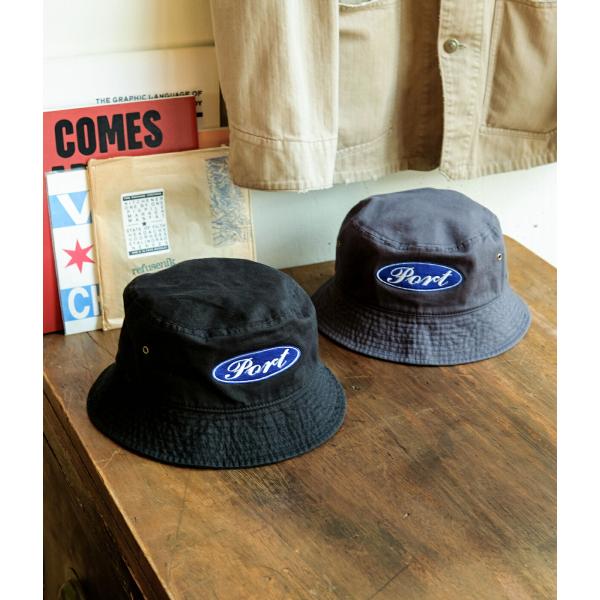 PORT BY ARK PORT BY ARK / ポートバイアーク ： Bucket Hat “Oval