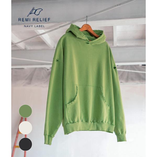 REMI RELIEF NAVY LABEL / レミレリーフ ネイビーレーベル 全3色