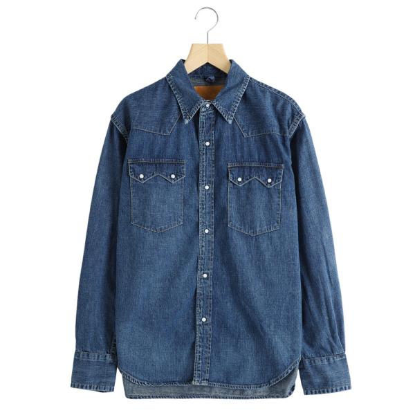 REMI RELIEF（レミ レリーフ） ： 8.5oz DENIM WESTERNSHIRT(ノコギリ