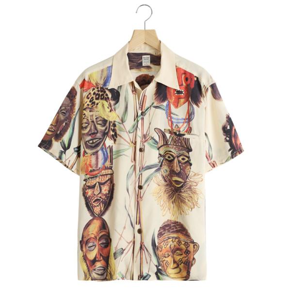 e*r様 25SS アロハシャツ SUN SURF “BATTLE MASK” 25SS アロハシャツ SUN SURF “BATTLE MASK”