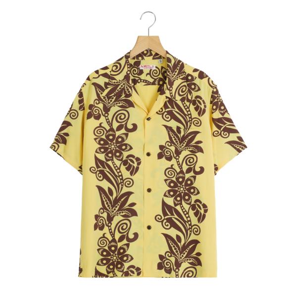 SUN SURF / サンサーフ ： “PICTOGRAPH FLOWER“ S/S RAYON HAWAIIAN