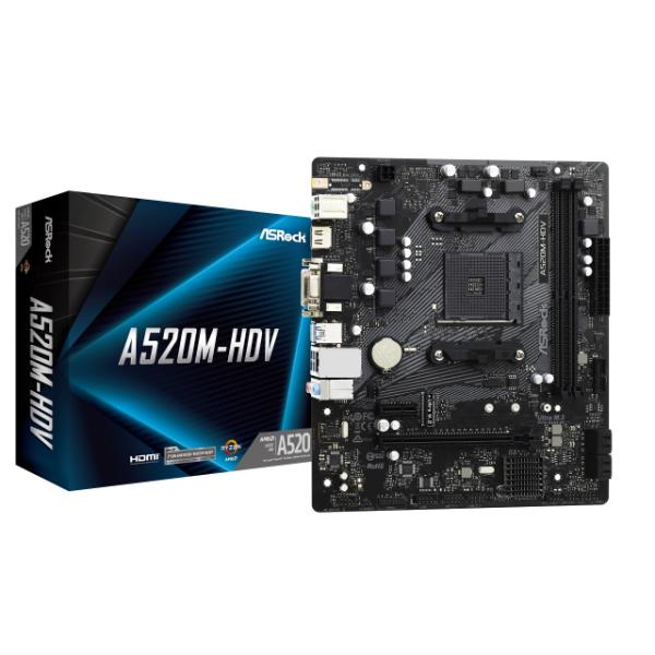 ASRock(アスロック) ASRock A520M-HDV /  Micro ATX対応マザーボード A520M-HDV 返品種別B