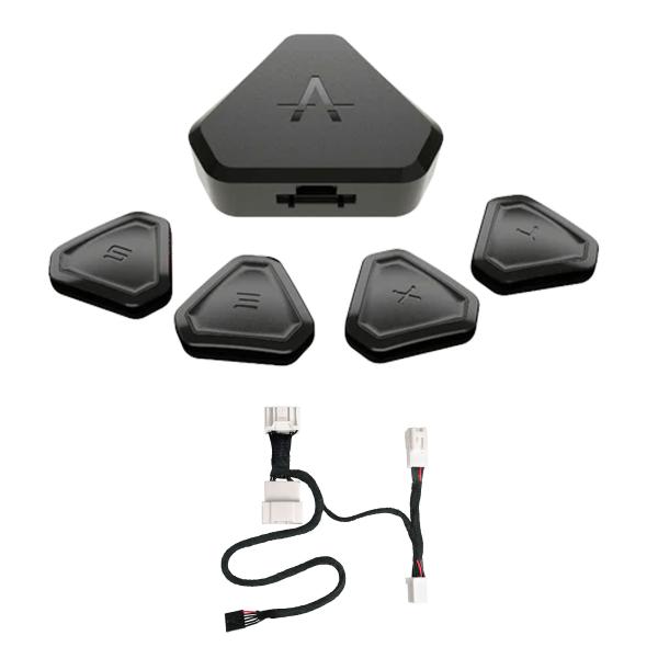 ENHANCE(エンハンス)S3XY：ワイヤレスボタン4個+コマンダーセット：テスラ MODEL Y（2021-2024）