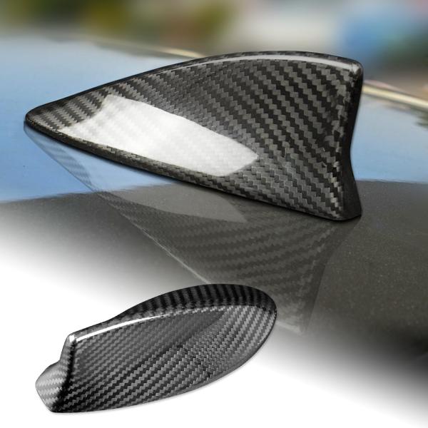 レクサス LS LX UX ES IS LM NX RX RC CT 専用 アクセサリー リアルハードカーボンファイバー製 カーシャークフィンアンテナカバー 外