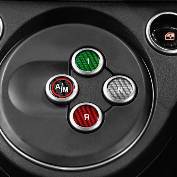 アバルト 595 695 Abarth 2012-2024 専用 アクセサリー カーボン