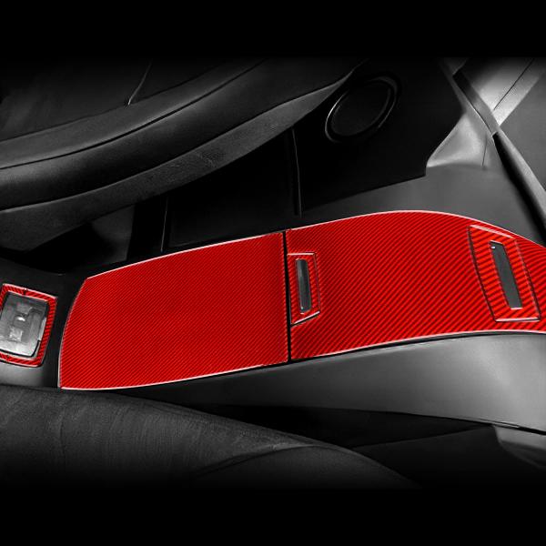 BMW Z4 E85 E86 2003-2008専用 アクセサリー リアルカーボンファイバー製 カー中央制御収納ボックスパネル&amp;センターコンソー