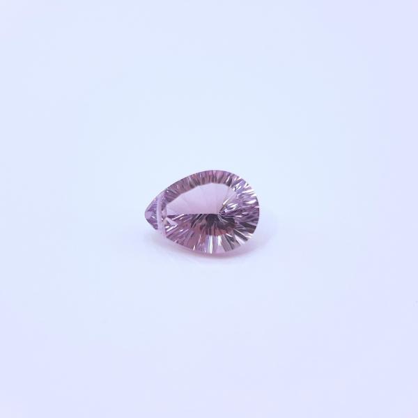 天然石（裸石）・ピンクアメジスト / ペアシェイプ【約16x12mm】コン