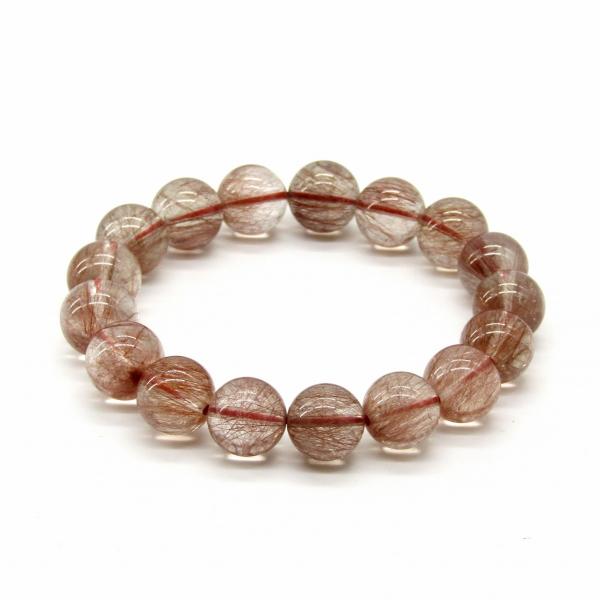 ★厳選✳︎限定一品★格安お買得ブレス【7.5mmレッドルチルクォーツ】❤️ ☆厳選✳︎限定一品☆格安お買得ブレス【7.5mmレッドルチル
