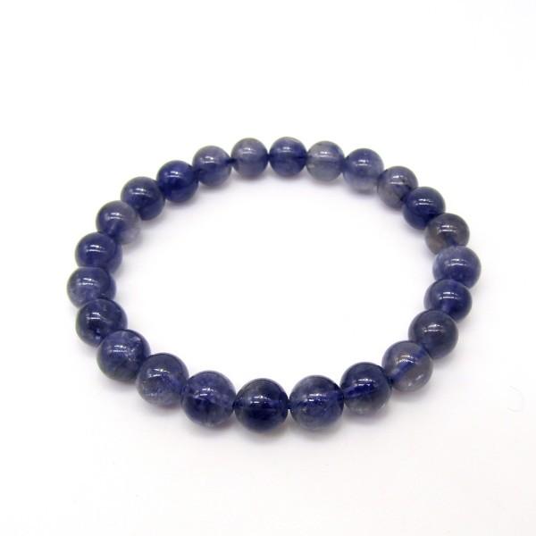 アイオライト ブレスレット 約7.8mmm : アラナヴ ジェムス - 通販