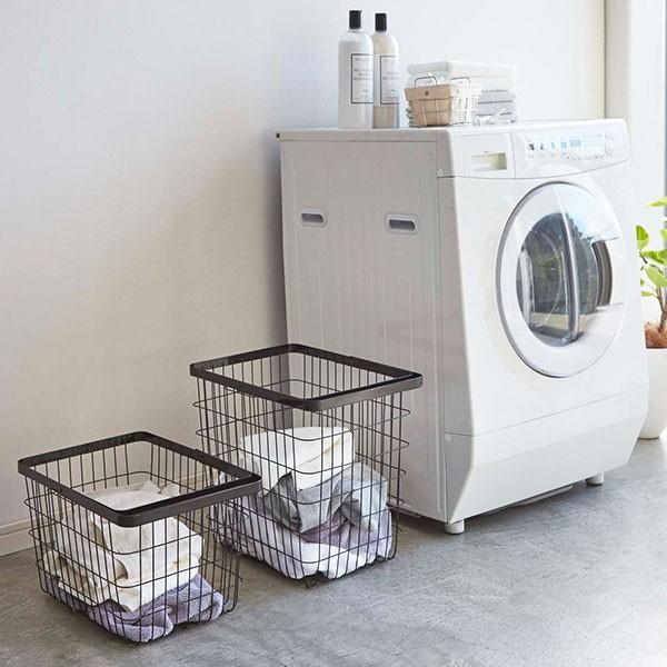 ランドリーバスケット ワイヤー Tower タワー Yamazaki 洗濯カゴ 脱衣かご おしゃれ シンプル スタイリッシュ 白 収納 スチール サニタリー インテリア Buyee Buyee 日本の通販商品 オークションの代理入札 代理購入