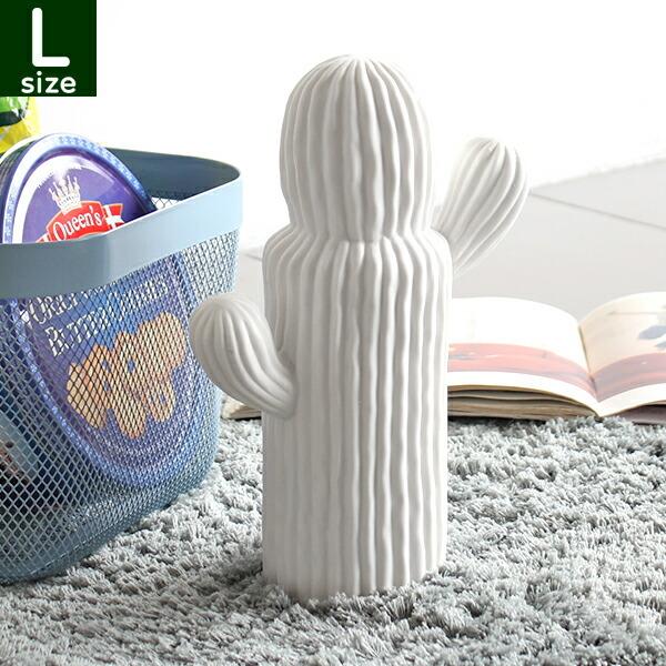 陶器 オブジェ 置物 インテリア オシャレ モダン 置き物 玄関 サボテン L エクステリア 飾り ホワイト 白 0000a395 ソファ家具通販 Arne Style 通販 Yahoo ショッピング