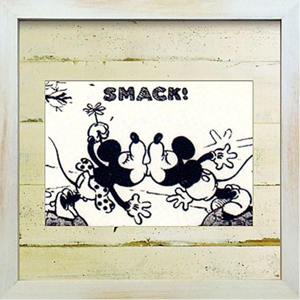 絵画 アートフレーム イラスト ディズニー ミッキー レトロ Disney