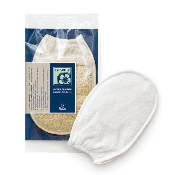 【スマートフォンの場合は下記の「もっと見る」から詳しい情報をご覧ください】◇ライフォプラス ミットクラシックルーファー（へちま）とコットンから作られた植物由来のボディ用スポンジ。ルーファーが皮脂の汚れや余分な角質などの不純物をしっかりと落と...