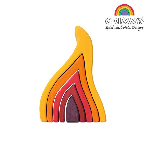 Grimmsグリムス ベビー・キッズ グリムス grimm's 木製 ドイツ 積み木 蝶々