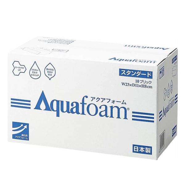 アクアフォーム スタンダード 10個入り ／ フローラルフォーム フラワーアレンジメント 生け花 花資材 AQUAFOAM 松村工芸 日本製