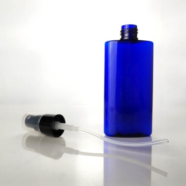 スプレー容器 紺色 100ml 楕円 スプレー 細かいミスト 日本製