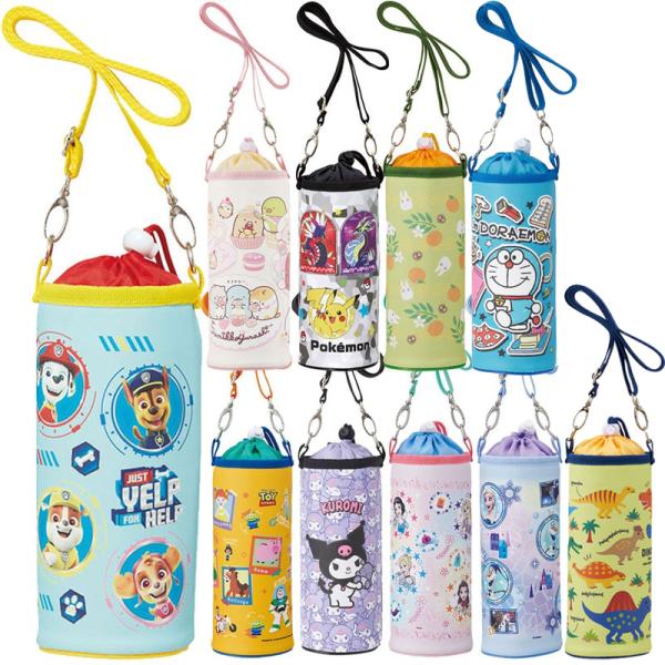 他サイト： ボトルケース 幅広ショルダーベルト付き カバー 水筒 PVPF7 スケーター ペットボトル ステンレスボトル キャラクター 学校 入園 入学 ディズニー 爆買の商品画像