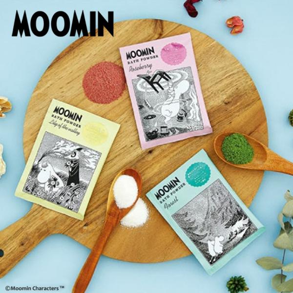 1~7営業日出荷 プレゼント バスパウダーセット MOOMIN ムーミン 入浴剤 ギフトセット バスグッズ プチギフト 卒業 退職 入学 引っ越し 挨拶 母の日 爆買
