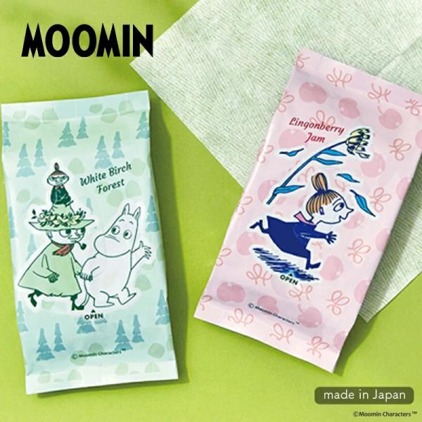 1~7営業日出荷 MOOMIN ムーミン ひんやりボディーシート 冷感グッズ ボディケア 日本製 正規取扱店