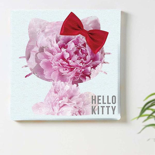 ハローキティ デザイン アートパネル 日本製 HELLO KITTY イラスト