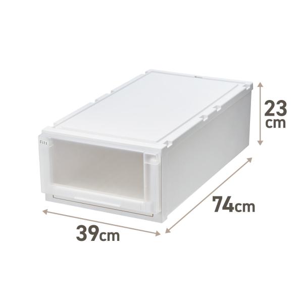 【引取り限定】天馬 収納ボックス フィッツケースアドバンス 39×74×30cm 天馬 フィッツケース アドバンス 74-39M（3923） : AROTHOヤフー店