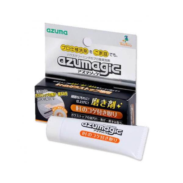 単品重量：40g単品容量：30mlサイズ（約）4×10×3cmアズマ工業のハウスクリーニングのプロが推奨している洗剤シリーズ「アズマジック」。プロが使用する洗剤を家庭でも使えるように改良いたしました。落ちにくいIH調理器およびガスレンジのガ...