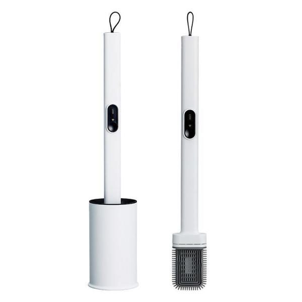 サイズ（約）【本体】W60mm×H470mm（フック込み）×D25mm【ケース】φ90mm×H147mm【ケース収納時】φ90mm×H480mm材　質【本体：柄・スイッチ】ポリプロピレン【ヘッド】TPR、ステンレスバネ【フック】シリコーン【...