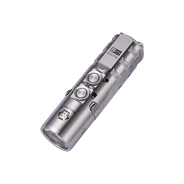 Amazon.co.jp: RovyVon S3 チタン 6500K キーホルダー型懐中電灯、最大