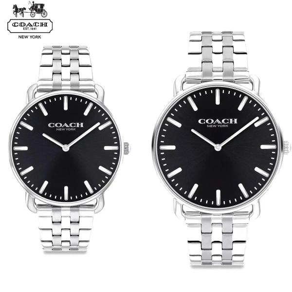 ※ラッピングOK※ベルトサイズ調整無料※ ■商品【限定モデル ペアウォッチ】 COACH ELLIOT ペアウォッチ 2本セット■特徴  すっきりとしたラインと、モダンかつミニマルな感性が際立つエリオット。平日から休日まで活躍してくれる、ま...