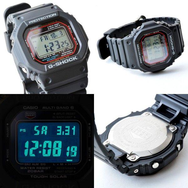 安心2年保証・G-SHOCK CASIO カシオ 腕時計 GW-M5610-1 電波 ソーラー スクエア デジタル ボーイズサイズ ブラック