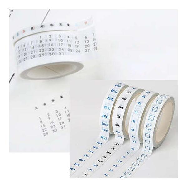 マスキングテープで作れる自分だけのスケジュールリスト 手帳 アルバムと場所を選ばずに予定帳が作れる Buyee 日本代购平台 产品购物网站大全 Buyee一站式代购 Bot Online