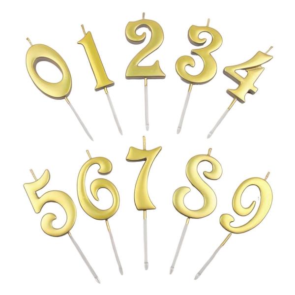 [Release date: March 29, 2024]存在感抜群のゴールドのナンバーキャンドル。テーブルコーデもグッと映えて華やかにます。お誕生日はもちろん、結婚記念日や周年祝いに。0~9までご用意があるので、日付や西暦の数字をチョイ...